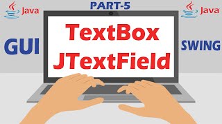 5  TextBox  JTextField in Java GUI  Swing JTextField  Window Based Apps Java  Hindi  Urdu [upl. by Salokcin]