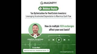 Tax Optimization for Real Estate How Multiple 1031 Exchanges Impact Your Cost Basis [upl. by Anitnerolf]