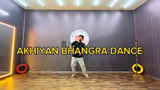 AKHIYAN  HARKIRAT SANGHA  Punjabi Song Bhangra Dance Cover  rbrockdancestudio gautamdance [upl. by Lowenstern128]