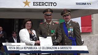 20240602 GROSSETO  FESTA DELLA REPUBBLICA LE CELEBRAZIONI A GROSSETO [upl. by Hewes]