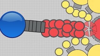 NEW FASTEST SHOOTING TANK STREAMLINER Diepio Max Level Streamliner Vs Arena Closer Vs Mothership [upl. by Schaaff565]