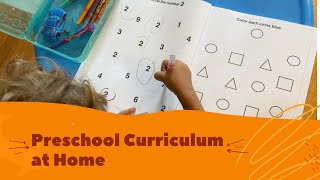 Easy Preschool Curriculum at Home For Children [upl. by Luna]