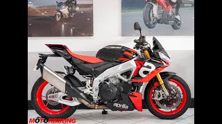 2022 Aprilia Tuono V4 1100 Factory just 1597 miles [upl. by Anits]