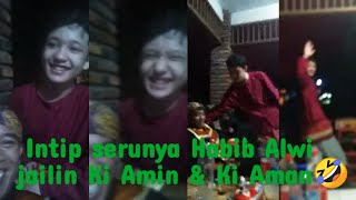 Habib Alwi lagi bercanda bareng Ki Amin di lokasi syuting quotKembalinya Raden Kian Santangquot [upl. by Sucirdor769]