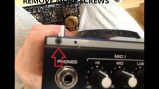 How to replace a Denon MC6000 Fader Easy to follow steps [upl. by Atsirtal66]