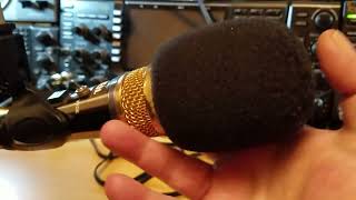 Heil microphone setup for icom radios [upl. by Nodnal]