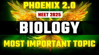 Phoenix 20 Biology Most Important Video for NEET 2025  Unacademy NEET English  UA [upl. by Hayes]