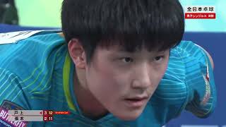 Tomokazu Harimoto vs Shunsuke Togami  FINAL  2024 All Japan Championships [upl. by Eoj]