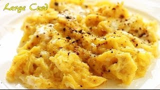 3 Ways to Scramble Eggs Large Medium and Small Curd  FoodHacks [upl. by Latt]