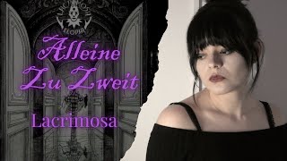 LACRIMOSA Alleine zu zweit Acoustic cover in Spanish [upl. by Niawtna]