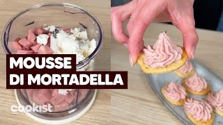 Mousse di mortadella cremosa e saporita sarà lidea perfetta per i tuoi aperitivi [upl. by Borchert135]