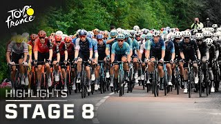 Tour de France 2024 Stage 8  EXTENDED HIGHLIGHTS  762024  Cycling on NBC Sports [upl. by Merrie]