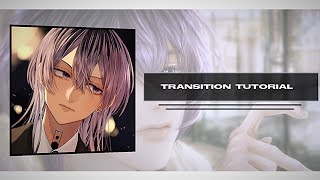 advanced transition tutorial on Alight motion 🖤 [upl. by Chessa909]