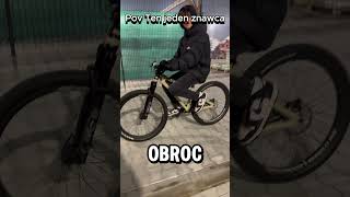 Pov TEN JEDEN ZNAWCA 😂 automobile mtb stunt downhill bikelife dirtbike memes bmx funny [upl. by Arataj]