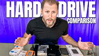 LaCie vs Aiolo vs WD  Best External Hard Drive Comparison [upl. by Rratsal]