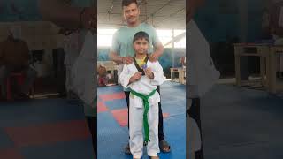 Taekwondo lo gold meadal 🥋🥋🥇🥇🥇🎁🎁 [upl. by Anelas]