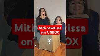 Avataan iso paketti unboxing surprise elinasofia christmas [upl. by Luhey]