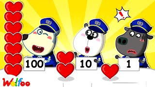 Wolfoo Which Police Is Most Loved 100 Layers of Love  Funny Stories for Kids  Wolfoo Channel [upl. by Cuttie]