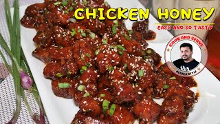 Garlic Honey Chicken Recipe Malayalam  ഹണി ചിക്കൻ  Honey Garlic Chicken Variety Chicken Recipes [upl. by Proffitt]