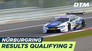 Results amp Highlights Qualifying 2  DTM Nürburgring 2018 [upl. by Ahsiekyt]