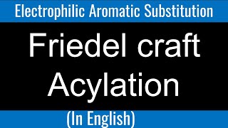 Friedel Craft Acylation with Acid and Anhydride I Electrophilic Aromatic substitution I Benzene [upl. by Relly420]