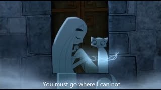 Secret of Kells  Aislings Song Pangur Bán Lyrics amp Translation [upl. by Kirbee142]