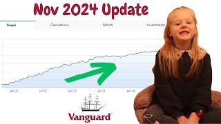 5 Year Olds Vanguard Portfolio Update 12 [upl. by Norraf]