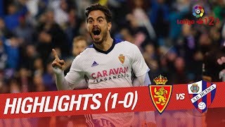 Resumen de Real Zaragoza vs SD Huesca 10 [upl. by Virginie245]