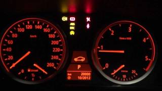 BMW E60 530d Winter Cold START [upl. by Elram955]