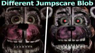 Different Jumpscare Blob  FNaF Security Breach [upl. by Reh957]