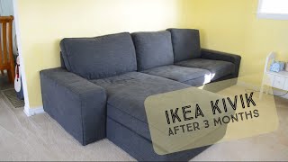 Our IKEA Kivik after 3 Months [upl. by Ava]