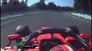 Charles Leclerc Huge Crash Monza 2020 [upl. by Sparhawk]