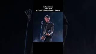 mgk performs Lonely Road at Peoples Choice Country Awards [upl. by Ayrad942]