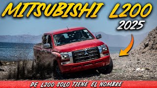 MITSUBISHI L200 2025 Conociendo la nueva GENERACION [upl. by Anilave904]