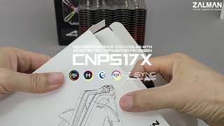 잘만테크 CNPS 17X 조립영상 한국어 더빙버젼 입니다 [upl. by Artenek]