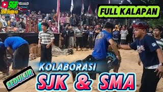 KOLABORASI SEDULUR Jaranan SJK feat Bantengan SMA Full Kalapan [upl. by Grogan]