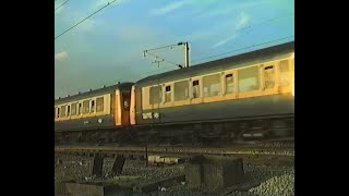 British Rail 1987  Barkston South Junction ECML in August part 2 [upl. by Eninnaej190]