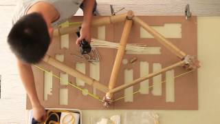 Assembly of Bamboobee BIY Bike Kit [upl. by Annaya456]