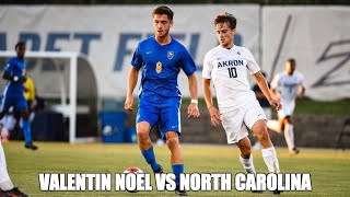 Valentin Noel 8 Pittsburgh M VS North Carolina 2021 All Plays [upl. by Modnarb479]