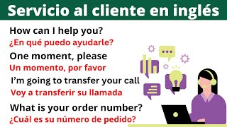 Atención al Cliente en Inglés Domina Frases [upl. by Eudosia]