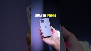 LiDar sensor in iPhone 🤯 [upl. by Hodess]