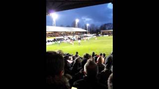 Chorley v FC United FA Trophy Jan 2015 [upl. by Subocaj]