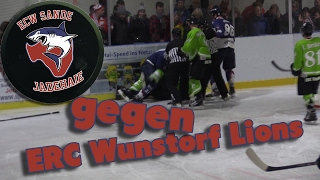 Derby ECW Sande  ERC Wunstorf Lions [upl. by Porta]