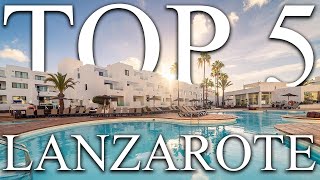 TOP 5 BEST luxury resorts in LANZAROTE CANARY ISLANDS SPAIN 2024 PRICES REVIEWS INCLUDED [upl. by Unhsiv]