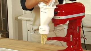 KitchenAid Pasta Press Attachment [upl. by Kotto]