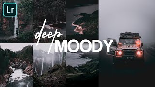 Free Presets Lightroom Mobile DNG  Deep Moody  Moody Preset [upl. by Assyla]