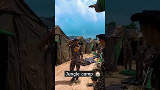 jungle camp 😍 army armylover crpf crpfstatus viralvideo [upl. by Macswan]