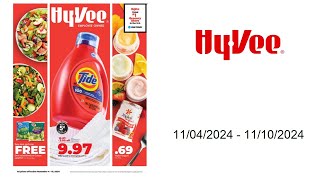 HyVee Weekly Ad US  11042024  11102024 [upl. by Artcele]