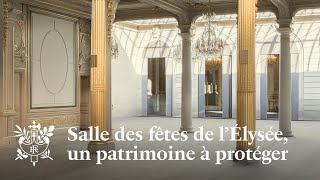 Salle des fêtes de lÉlysée un patrimoine à protéger [upl. by Aniuqal]