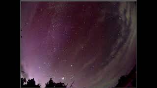 Live 2024 Perseid meteor shower and Aurora from GSV [upl. by Vareck366]